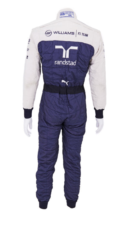 Réplique du costume F1 Pastor Maldonado Williams 2013