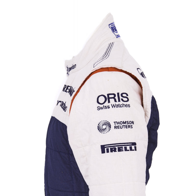 Réplique du costume F1 Pastor Maldonado Williams 2013