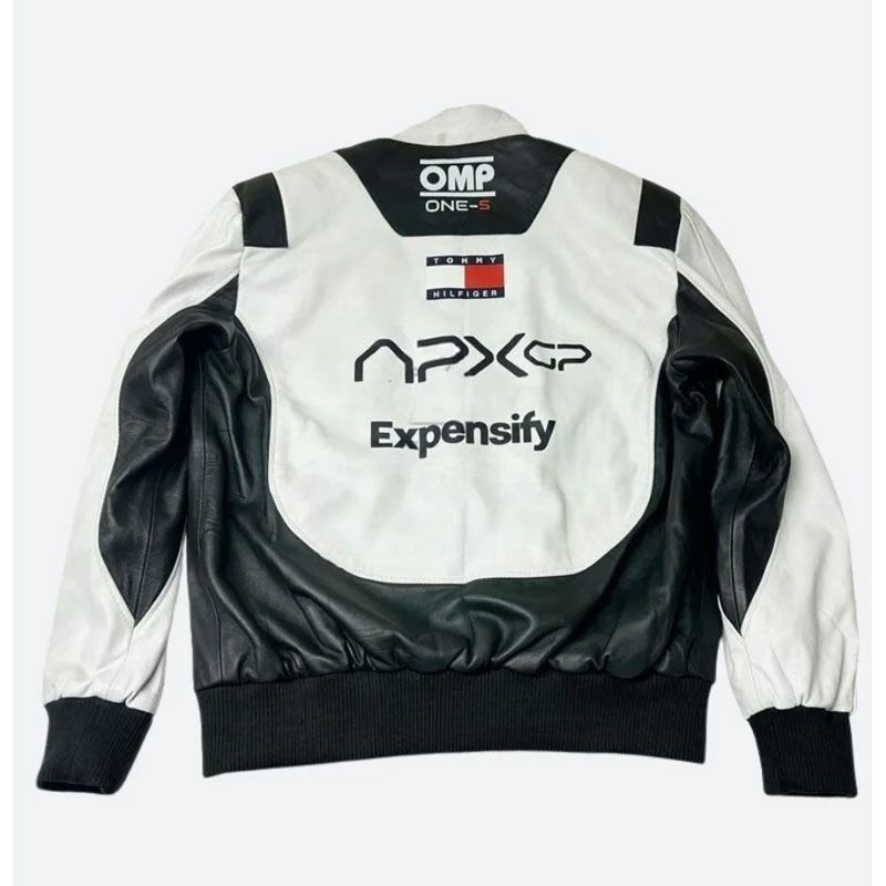 Brad Pitt F1 Black and White Racer softshell printed Jacket