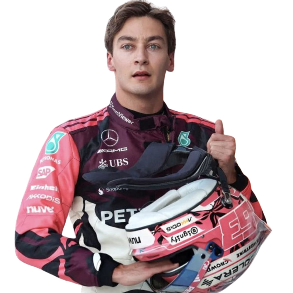 Mercedes George Russell Miami GP 2025 Racing Suit