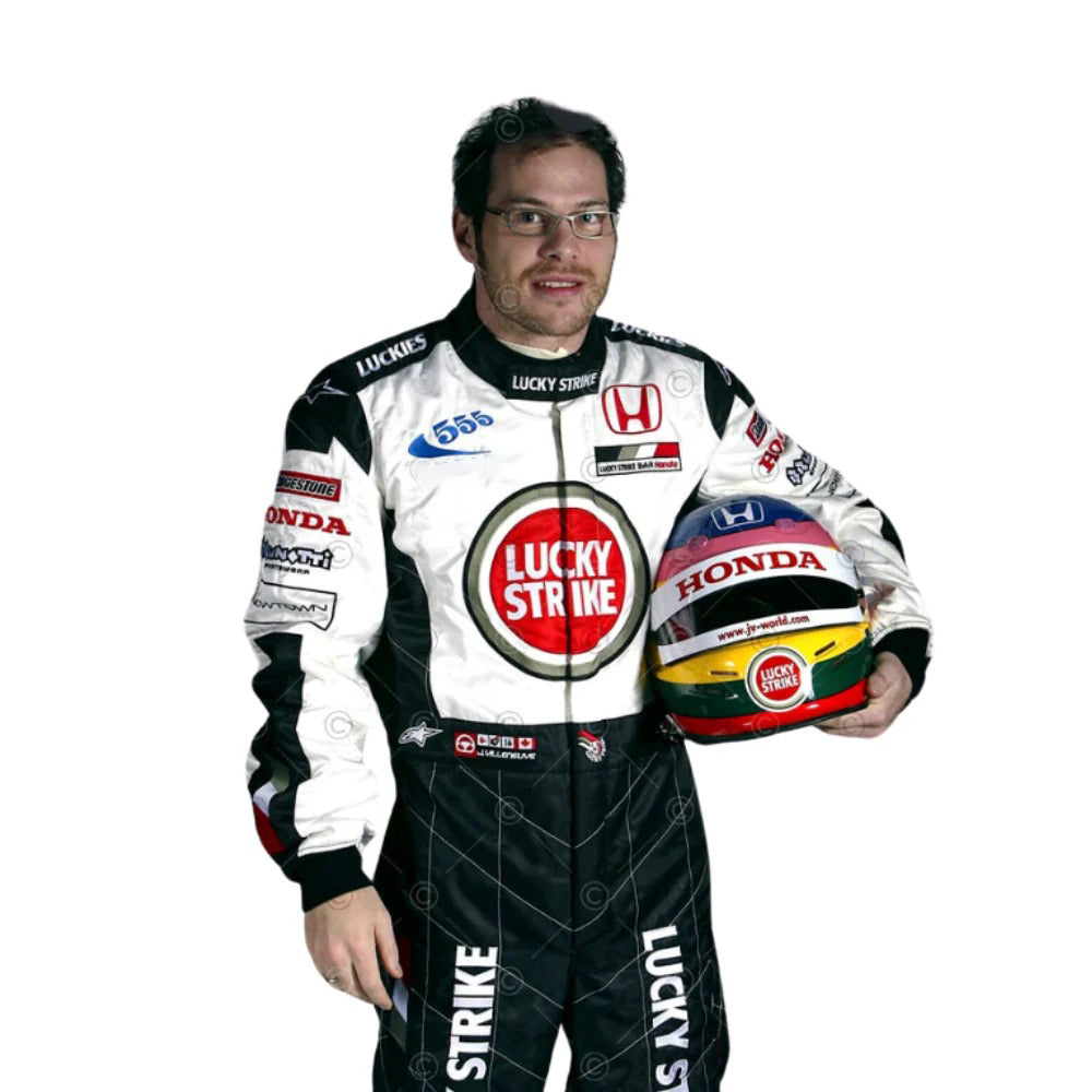 Combinaison de course BAR F1 Jacques Villeneuve des années 2003