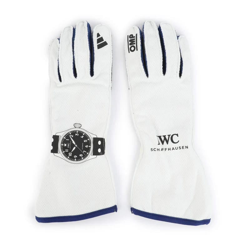 F1 Gloves In White
