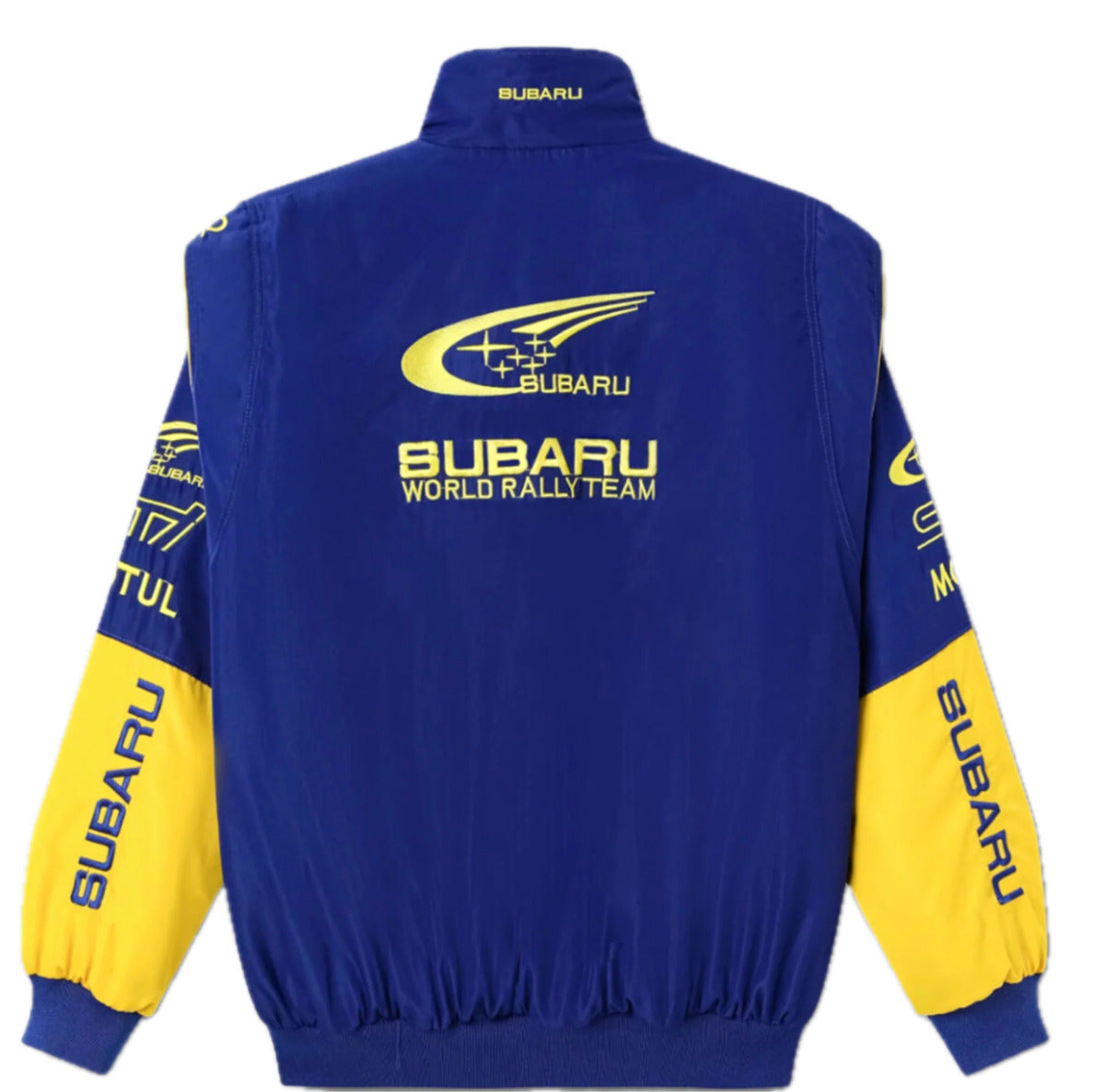 Saburu Rally Blue Vintage embroidery Jacket