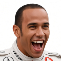 Combinaison de course F1 2007 avec broderie Lewis Hamilton McLaren