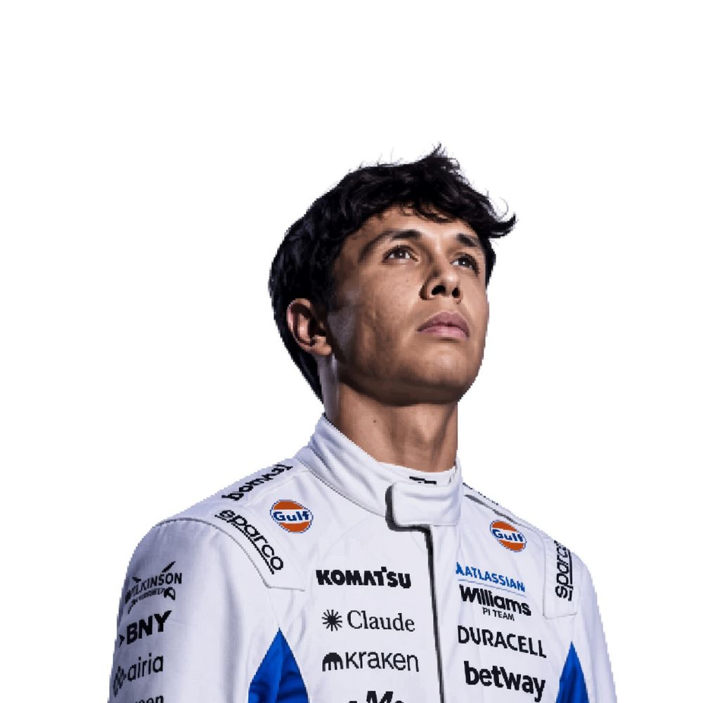 Williams 2026 F1 Race Suit Alexander Albon