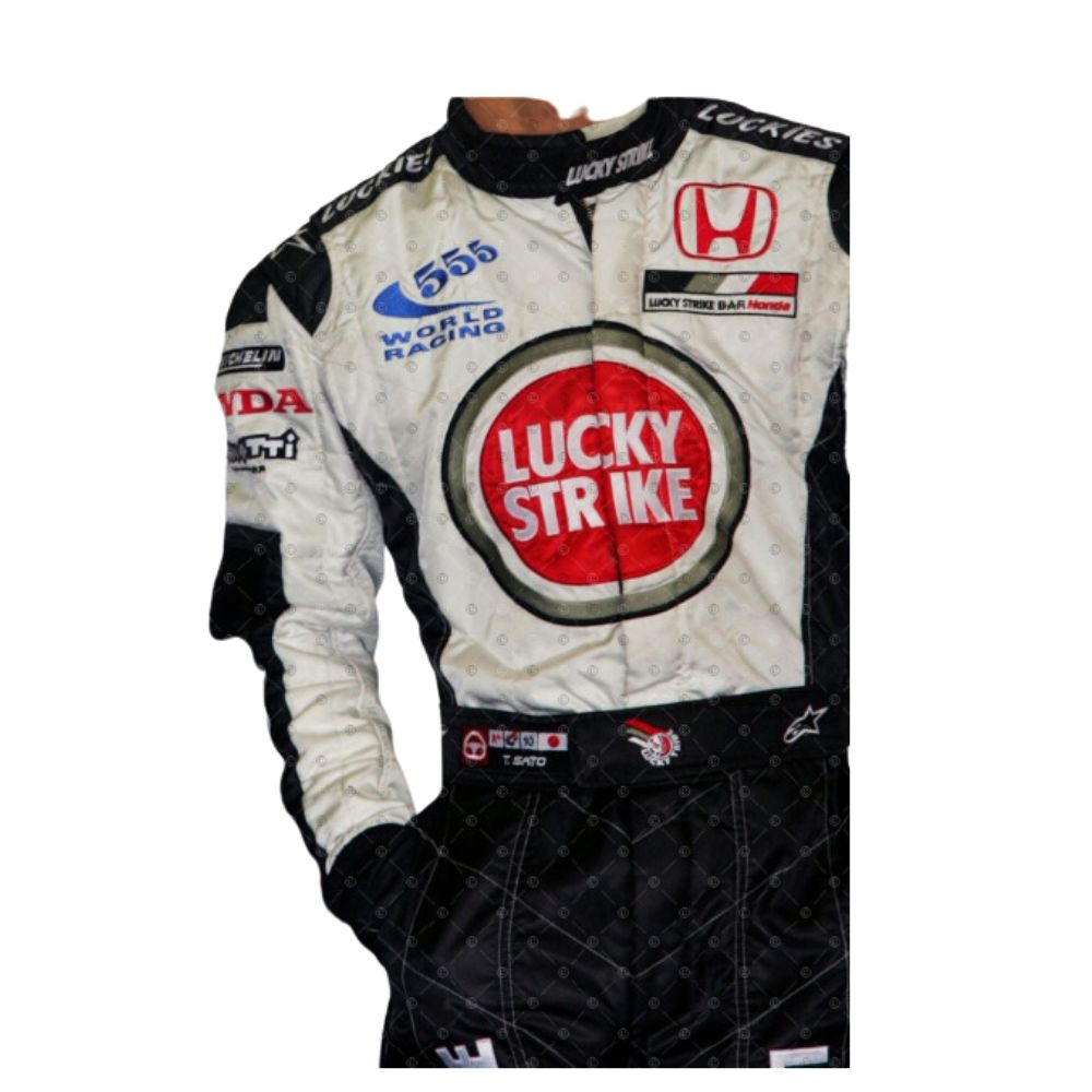 Combinaison de course Takuma Sato BAR F1 2004