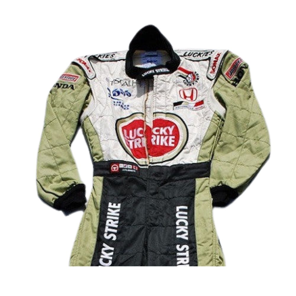 Combinaison de course BAR F1 Jacques Villeneuve des années 2001