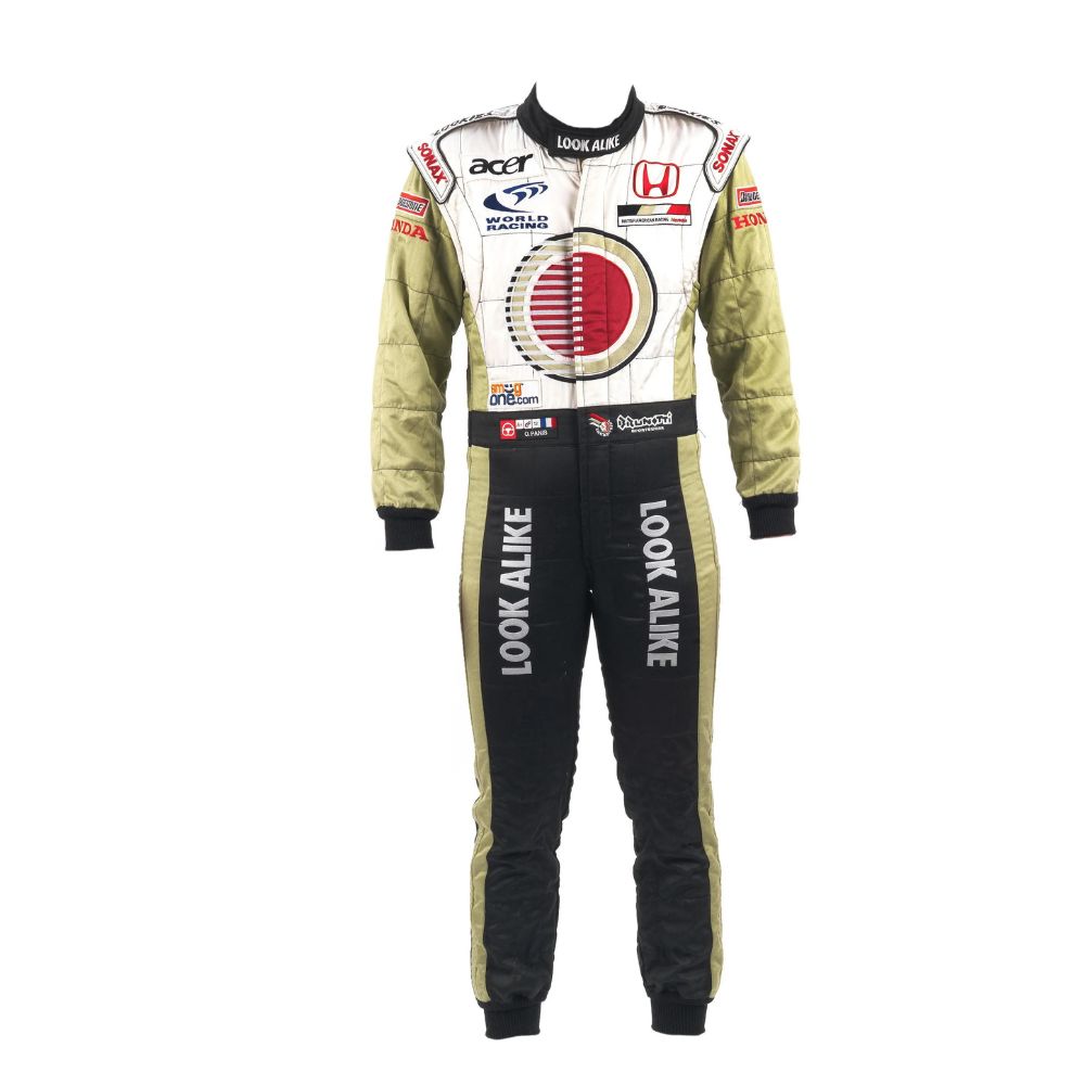 Combinaison de course Olivier Panis BAR F1 des années 2001