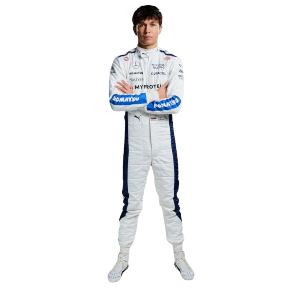 Costume de course de Formule 1 Alex Albon Williams 2024