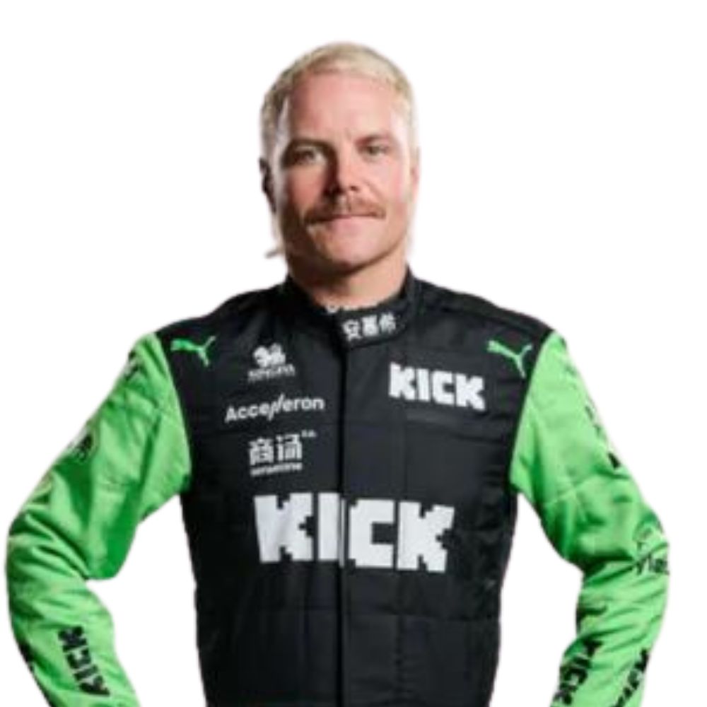 Formel 1 Rennkostüm Valtteri Bottas Alfa Romeo 2024