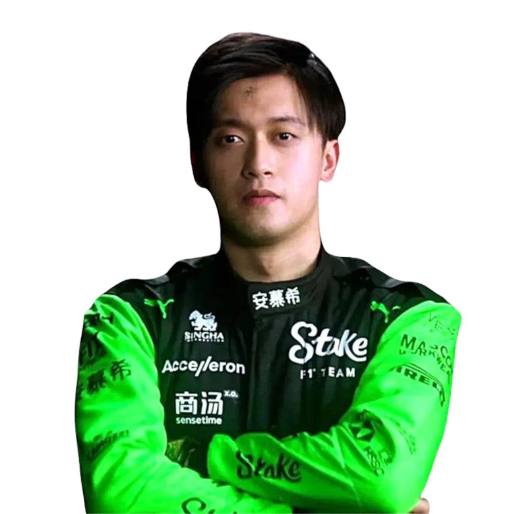 Formel-1-Rennkostüm Zhou Guanyu Alfa Romeo 2024