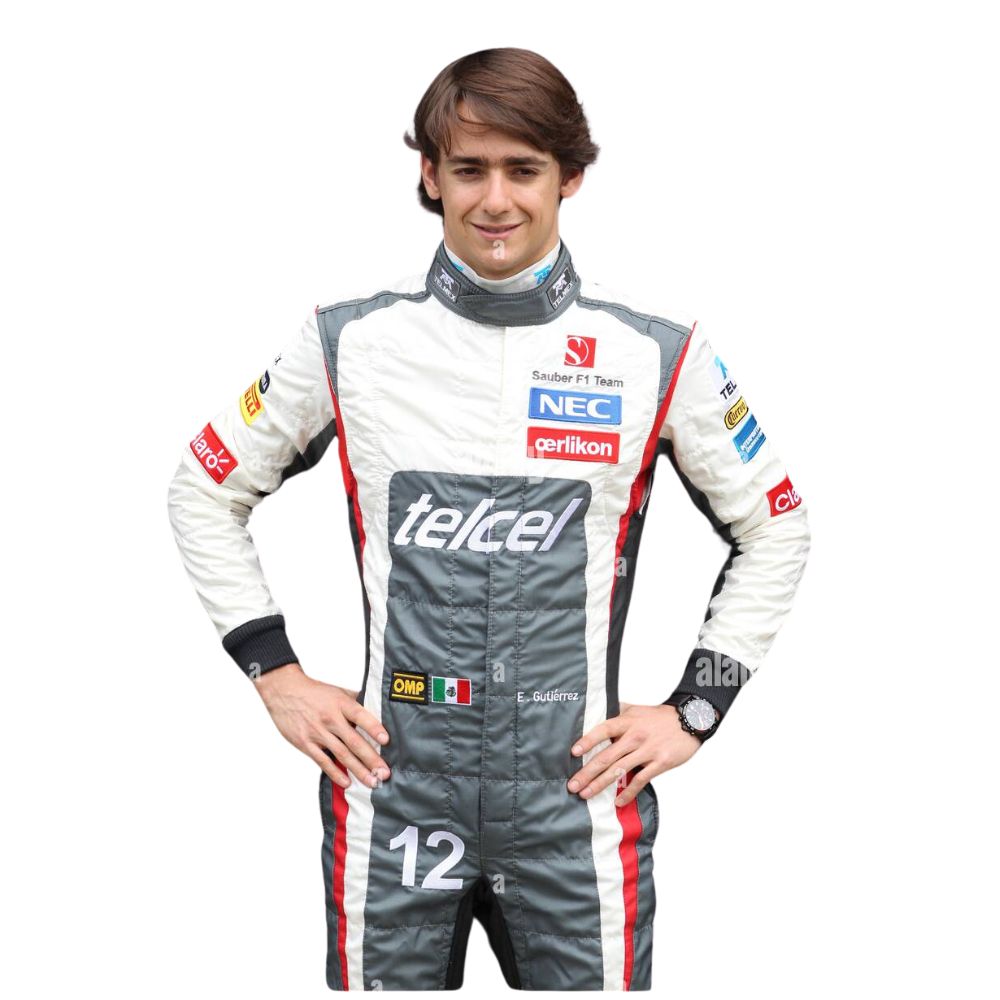 Réplique du costume F1 d'Esteban Gutiérrez Sauber 2013