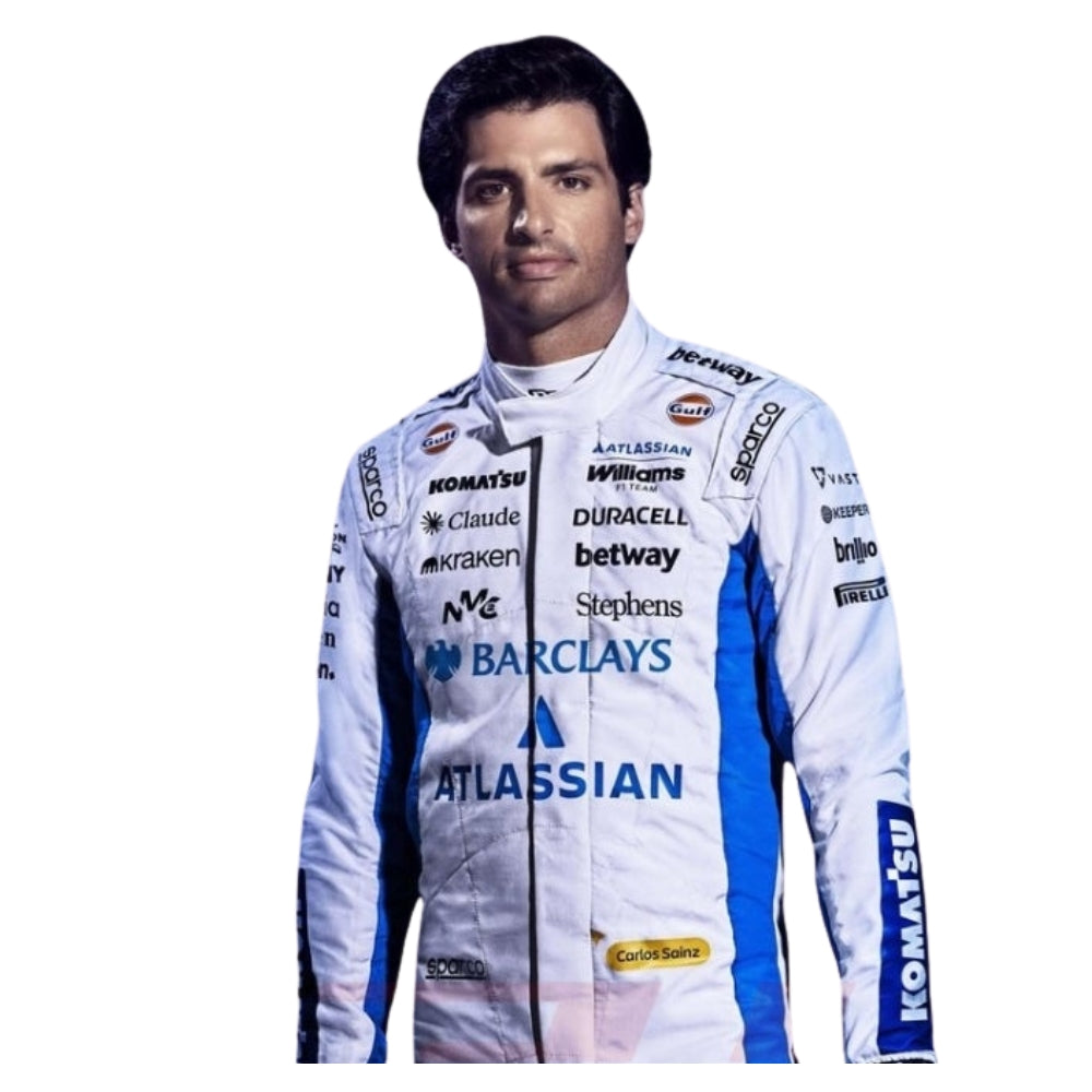 Williams 2026 F1 Race Suit Carlos Sainz