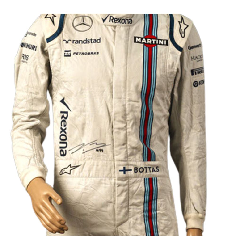 Combinaison de course de l'équipe de F1 Valtteri Bottas Williams 2015