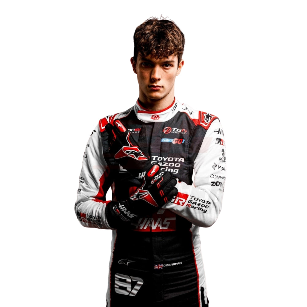Haas 2026 F1 Race Suit Oliver Bearman