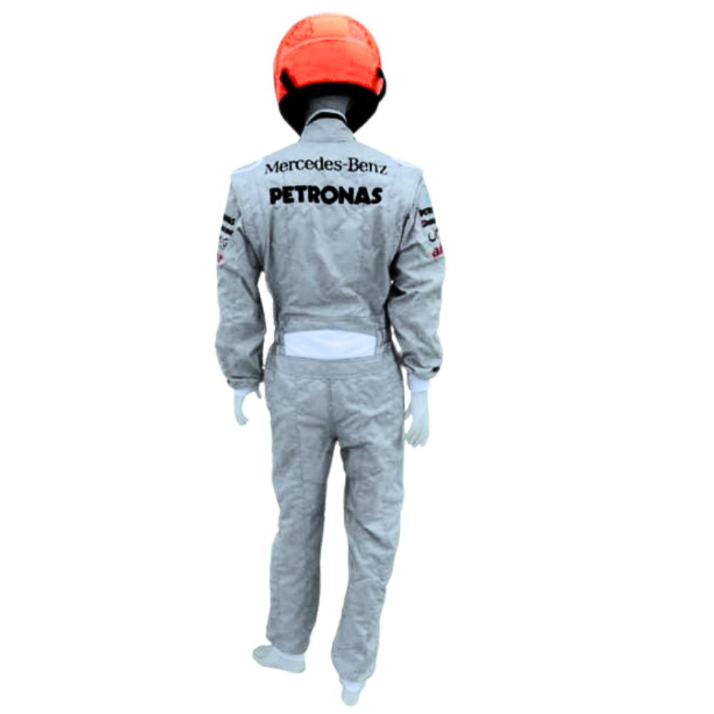 Combinaison de course Mercedes F1 des années 2010 de Michael Schumacher