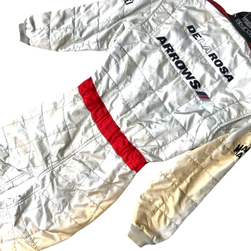 Combinaison de course Arrows F1 des années 2000 de Jos Verstappen