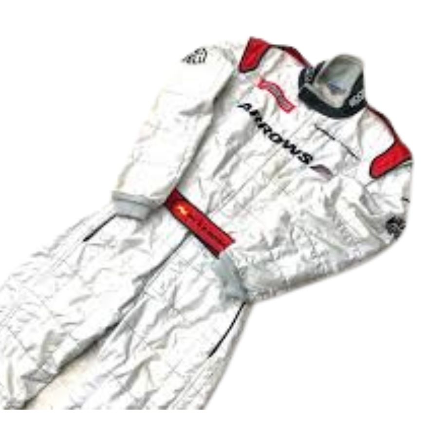 Combinaison de course Arrows F1 des années 2000 de Jos Verstappen