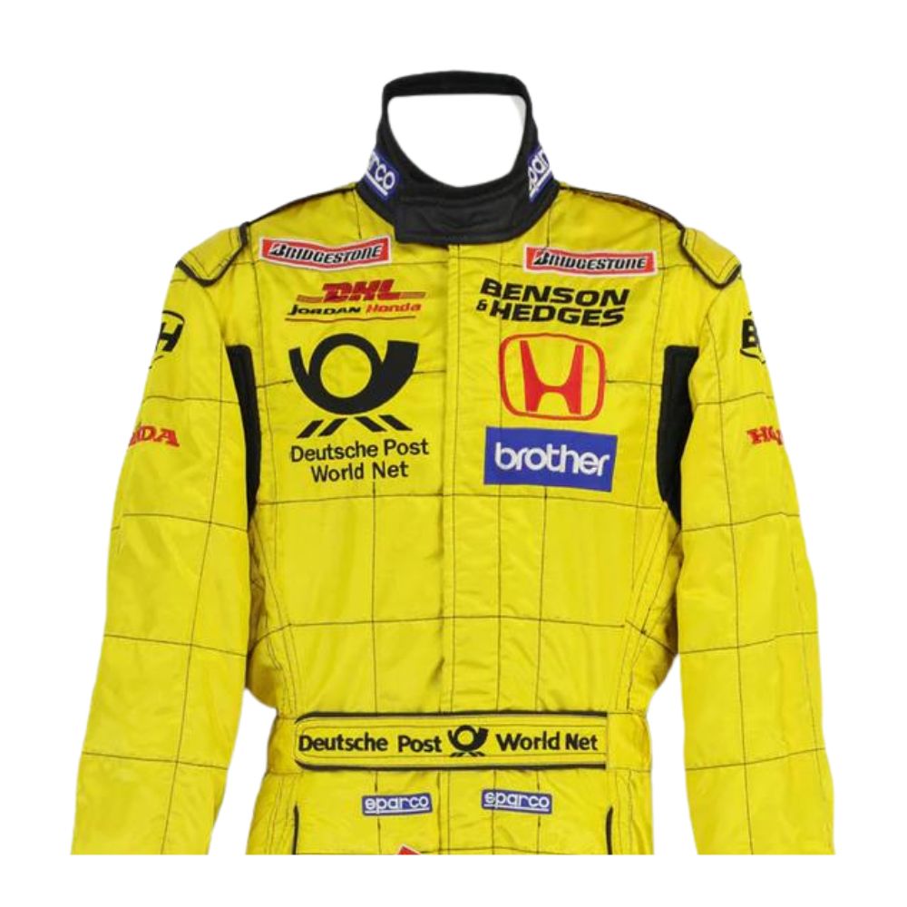 Combinaison de course Takuma Sato Jaguar F1 2002