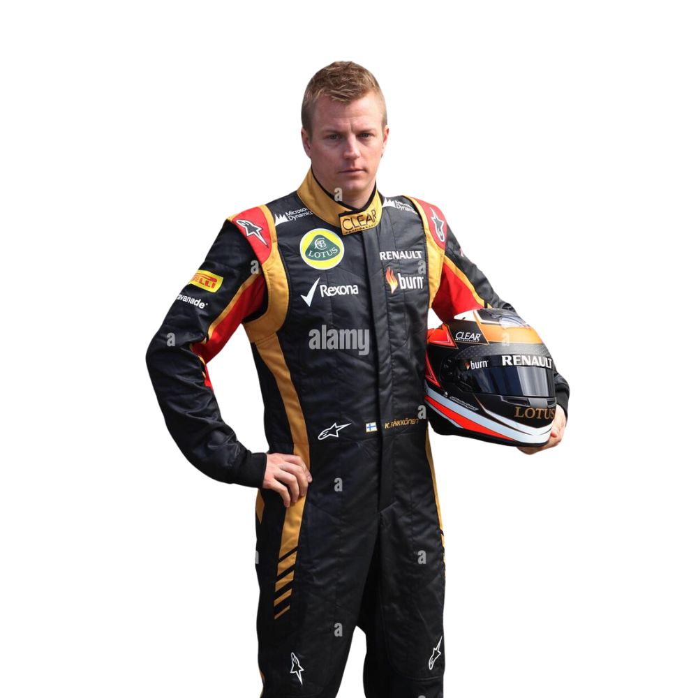 Formule 1 Costume Réplique Kimi Räikkönen Lotus 2013