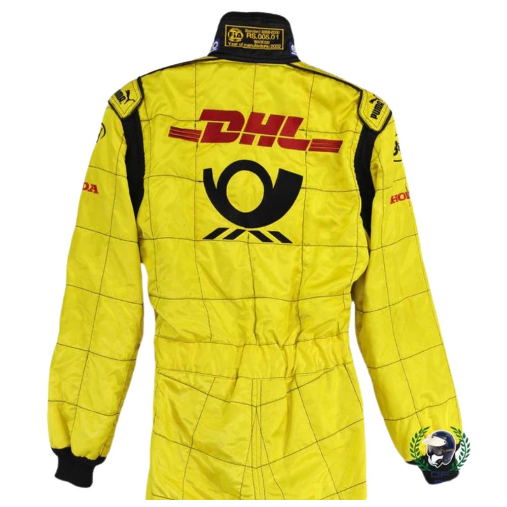 Combinaison de course Takuma Sato Jaguar F1 2002