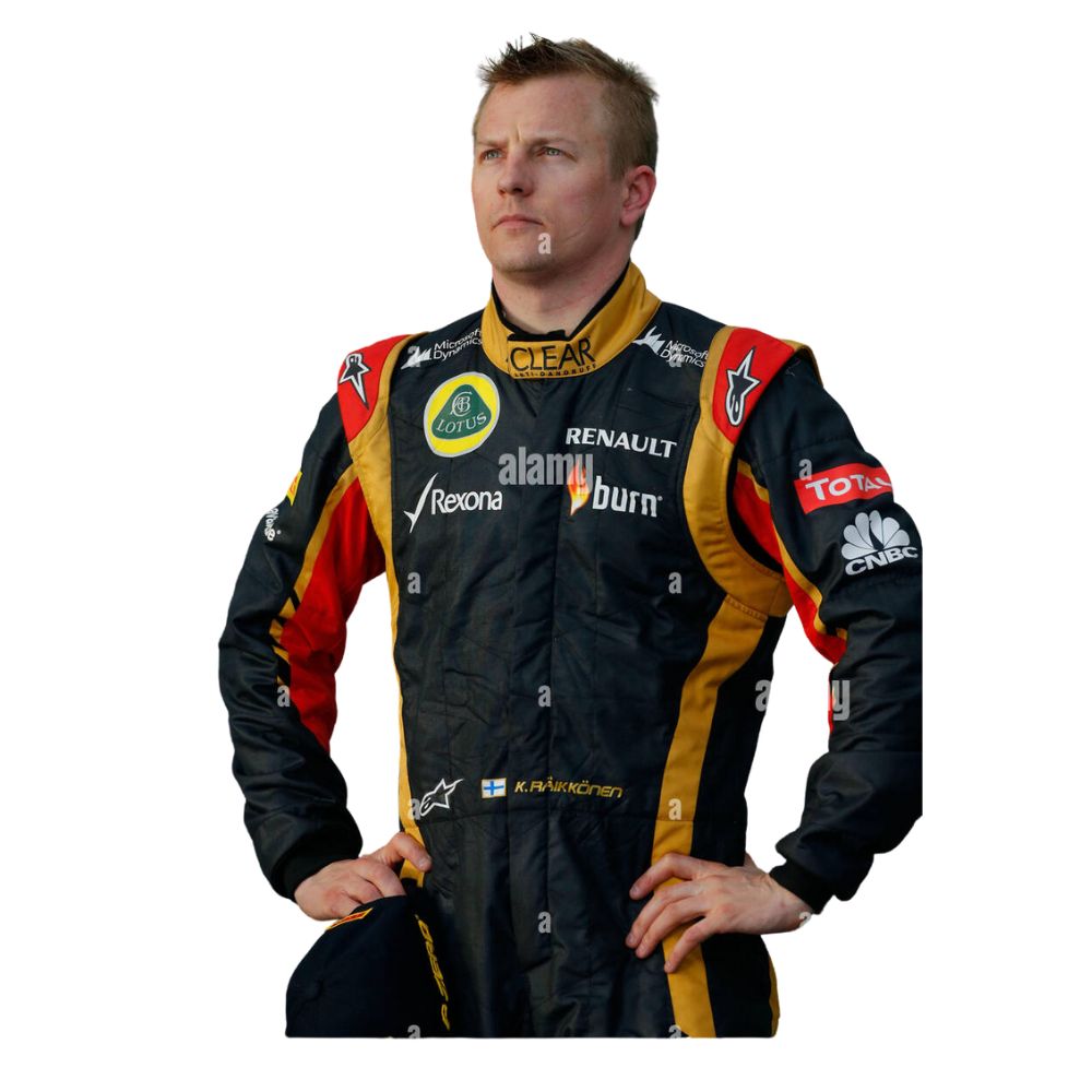 Formule 1 Costume Réplique Kimi Räikkönen Lotus 2013