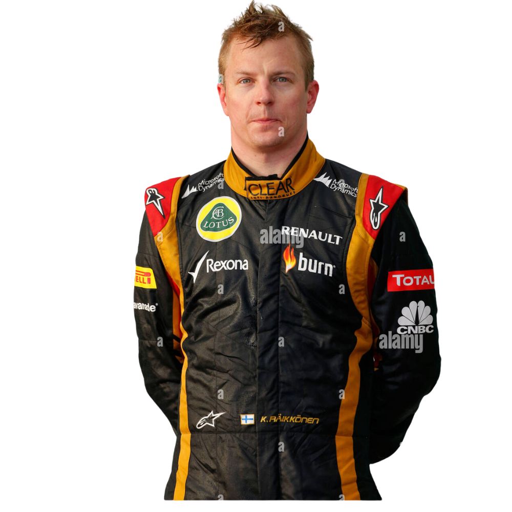 Formule 1 Costume Réplique Kimi Räikkönen Lotus 2013