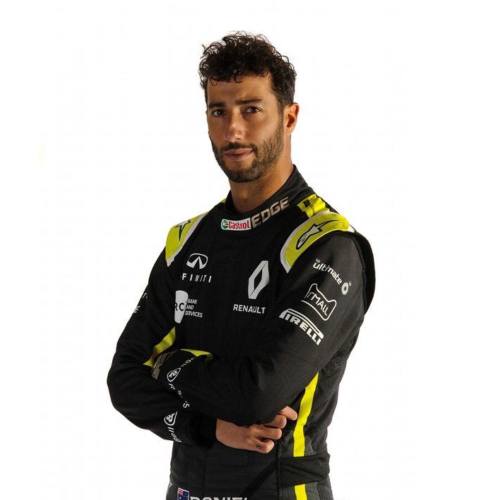 Costume de course de Formule 1 2020 Daniel Ricciardo Renault