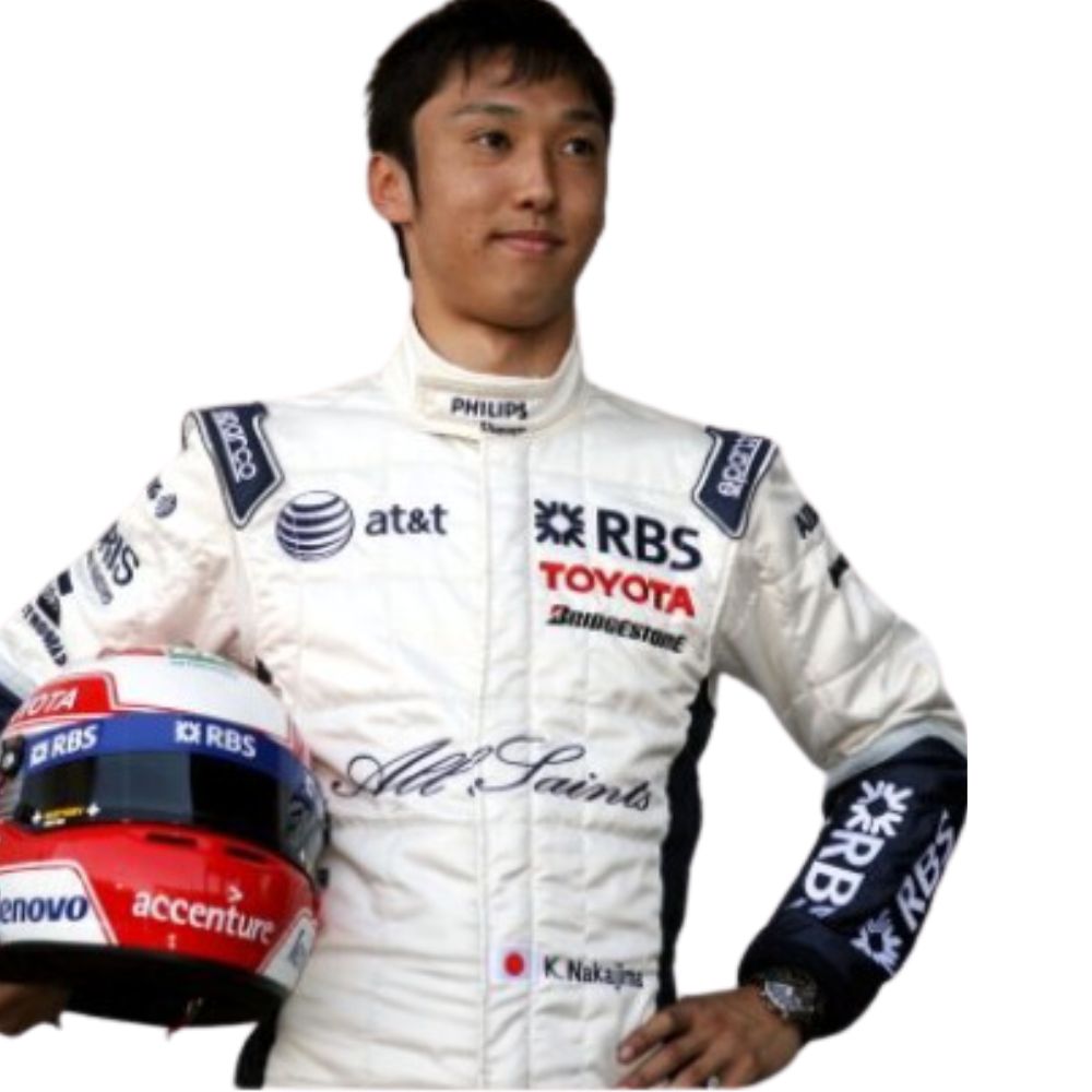 Williams : la combinaison de course Kazuki Nakajima F1 des années 2008