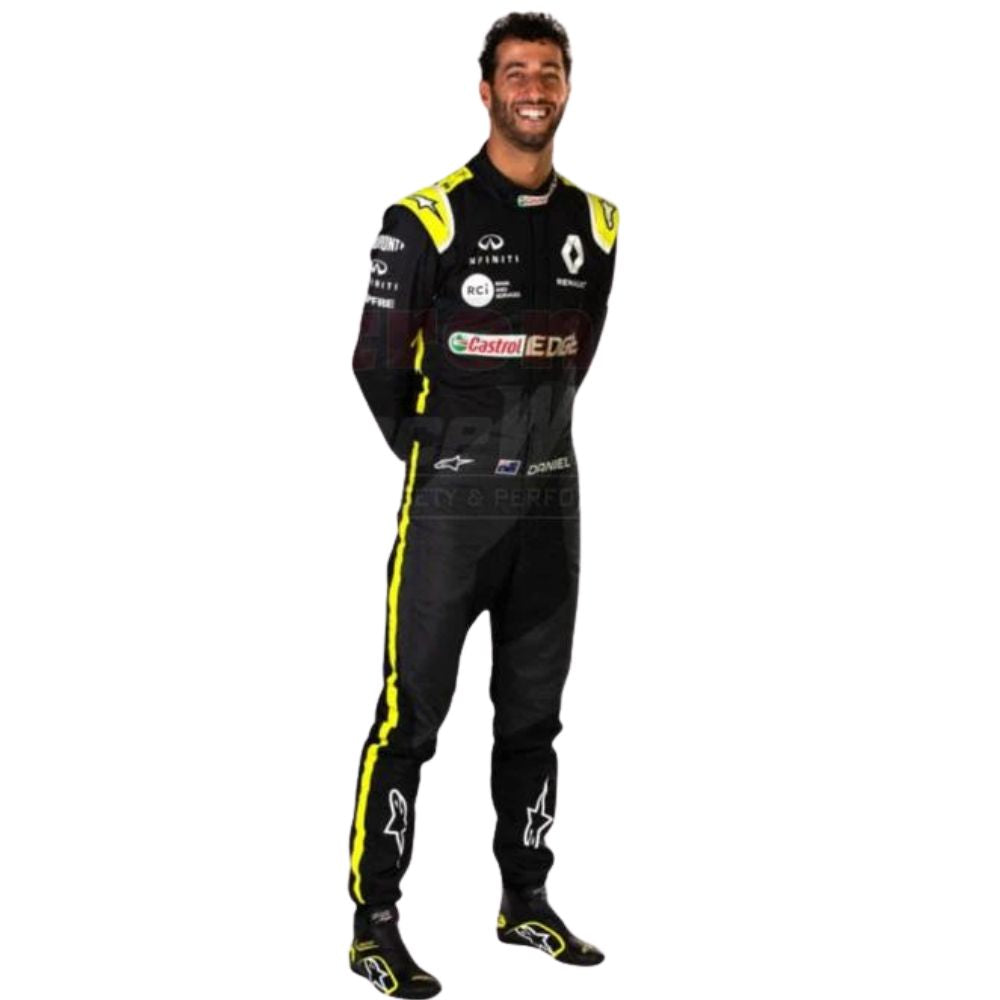 Costume de course de Formule 1 2020 Daniel Ricciardo Renault