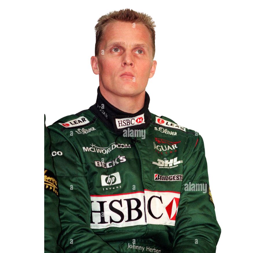 Combinaison de course Johnny Herbert Jaguar F1 des années 2000