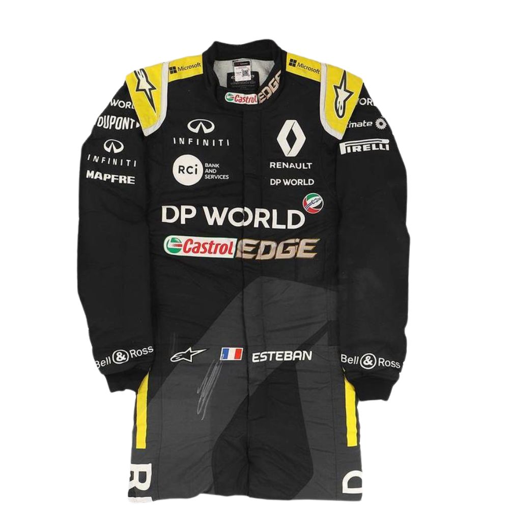 Costume de course de Formule 1 2020 Esteban Ocon Renault