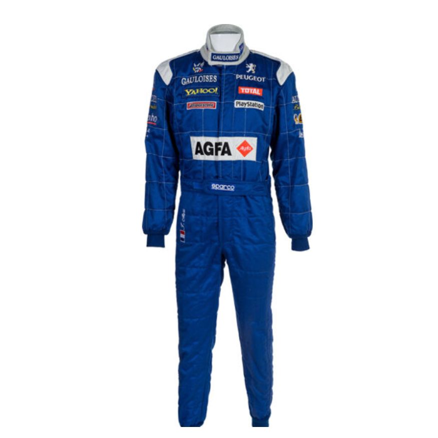 Suit race used : Jean-Christophe Ravier - Signed - World Suit race used : Jean-Christophe Ravier - Signed - World