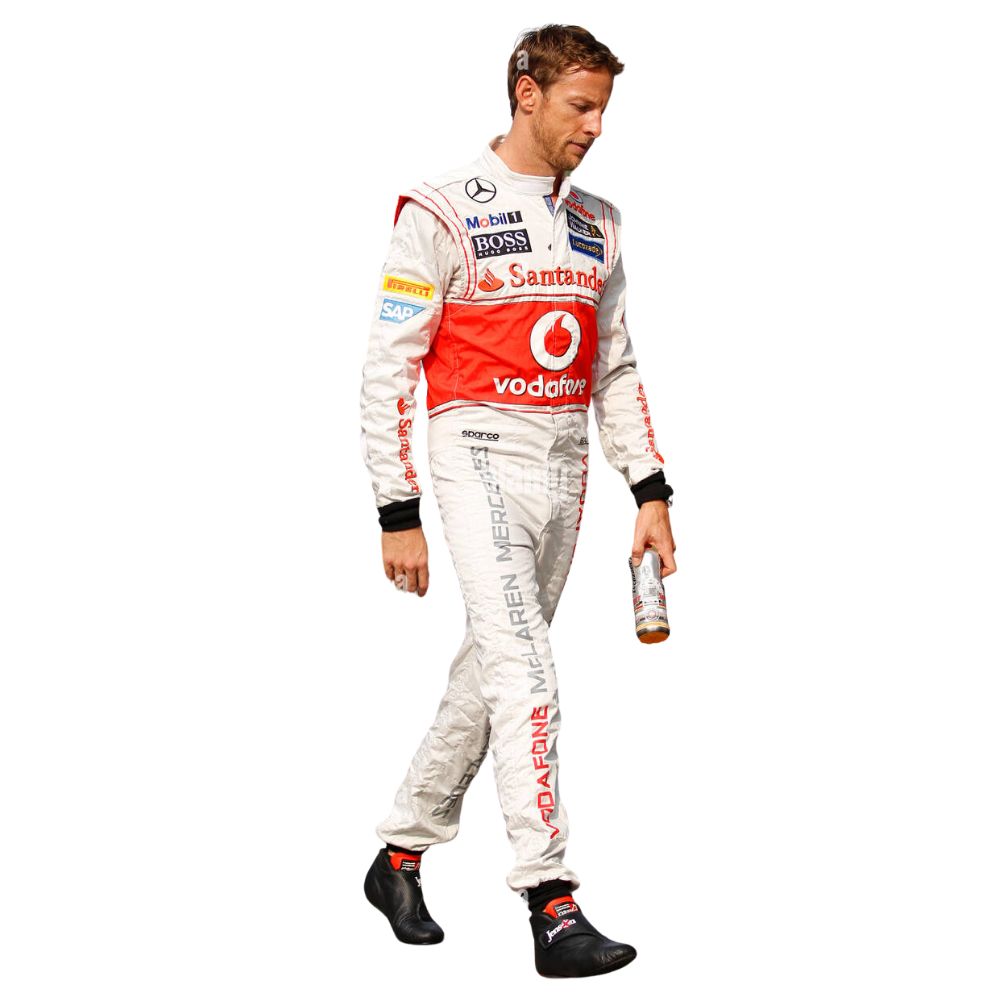 Réplique du costume de Formule 1 Jenson Button Mclaren 2013