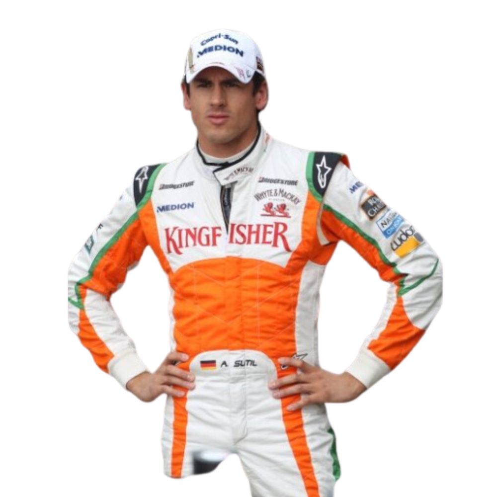 Adrian Sutil Force India 2010s F1 Race Suit