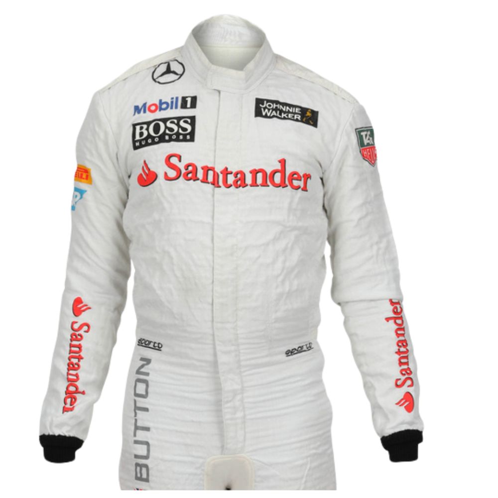 Combinaison de course de Formule 1 Jenson Button Mclaren 2014