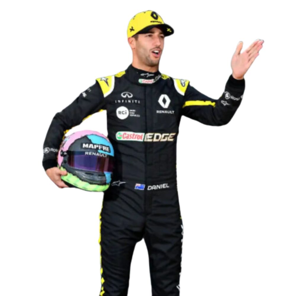 Costume de course de Formule 1 Daniel Ricciardo Renault 2019