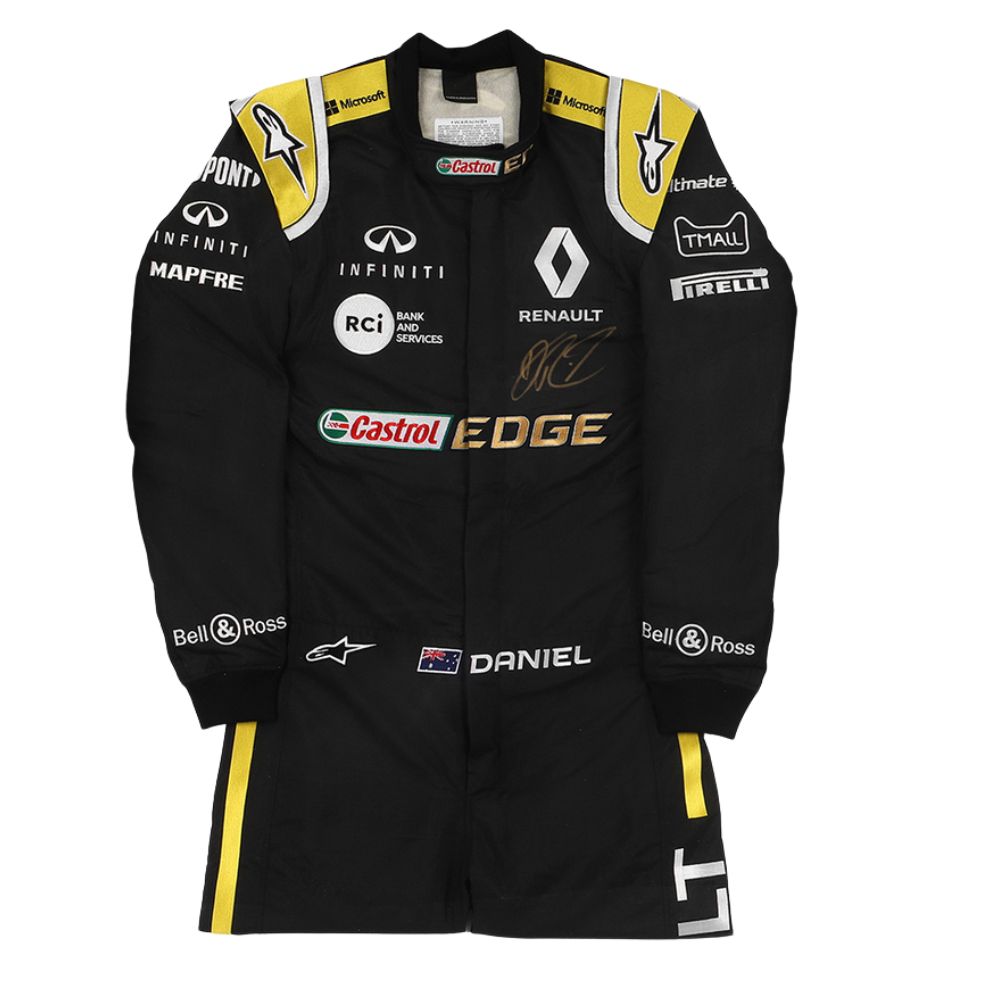 Costume de course de Formule 1 Daniel Ricciardo Renault 2019