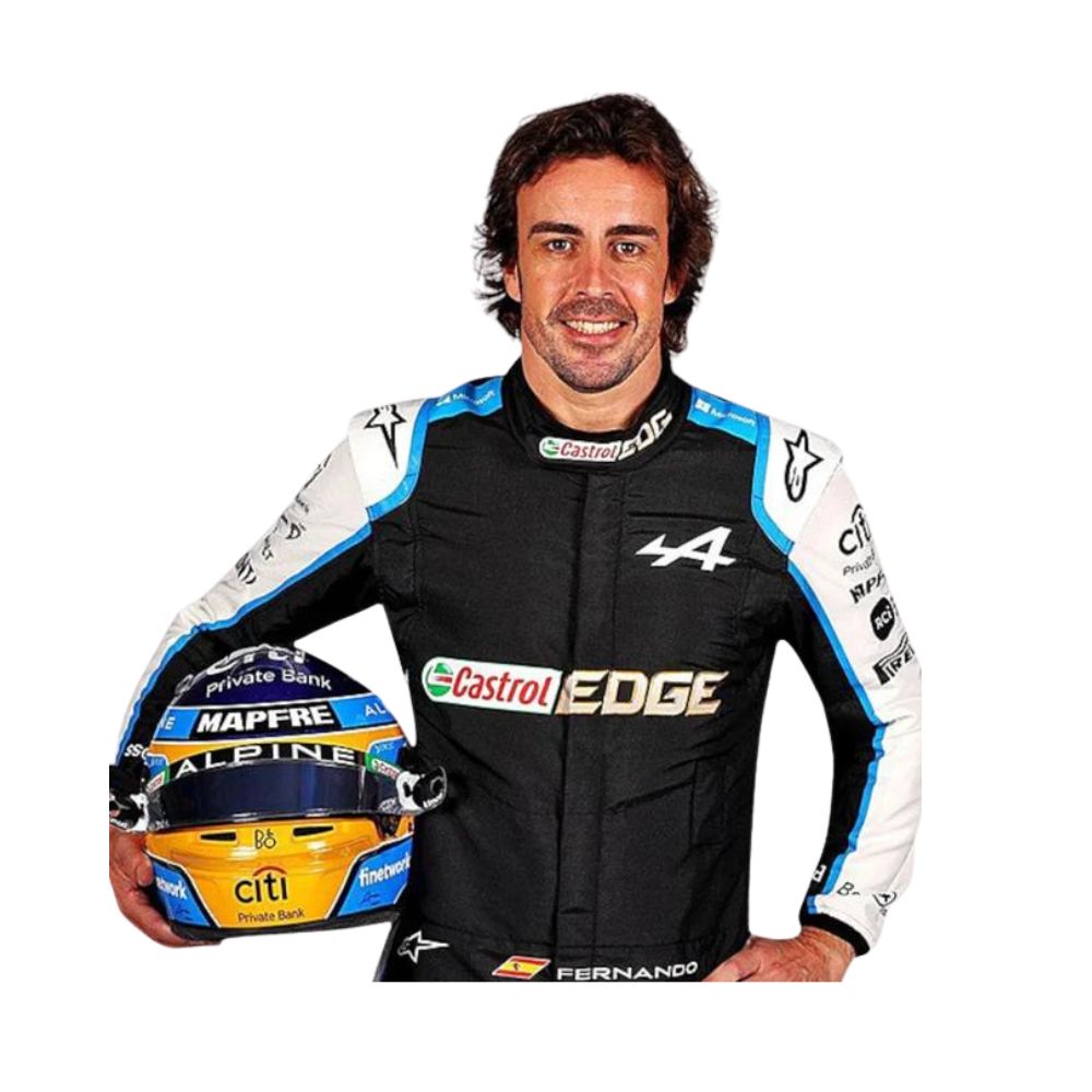 Combinaison de course F1 Fernando Alonso Alpine 2021
