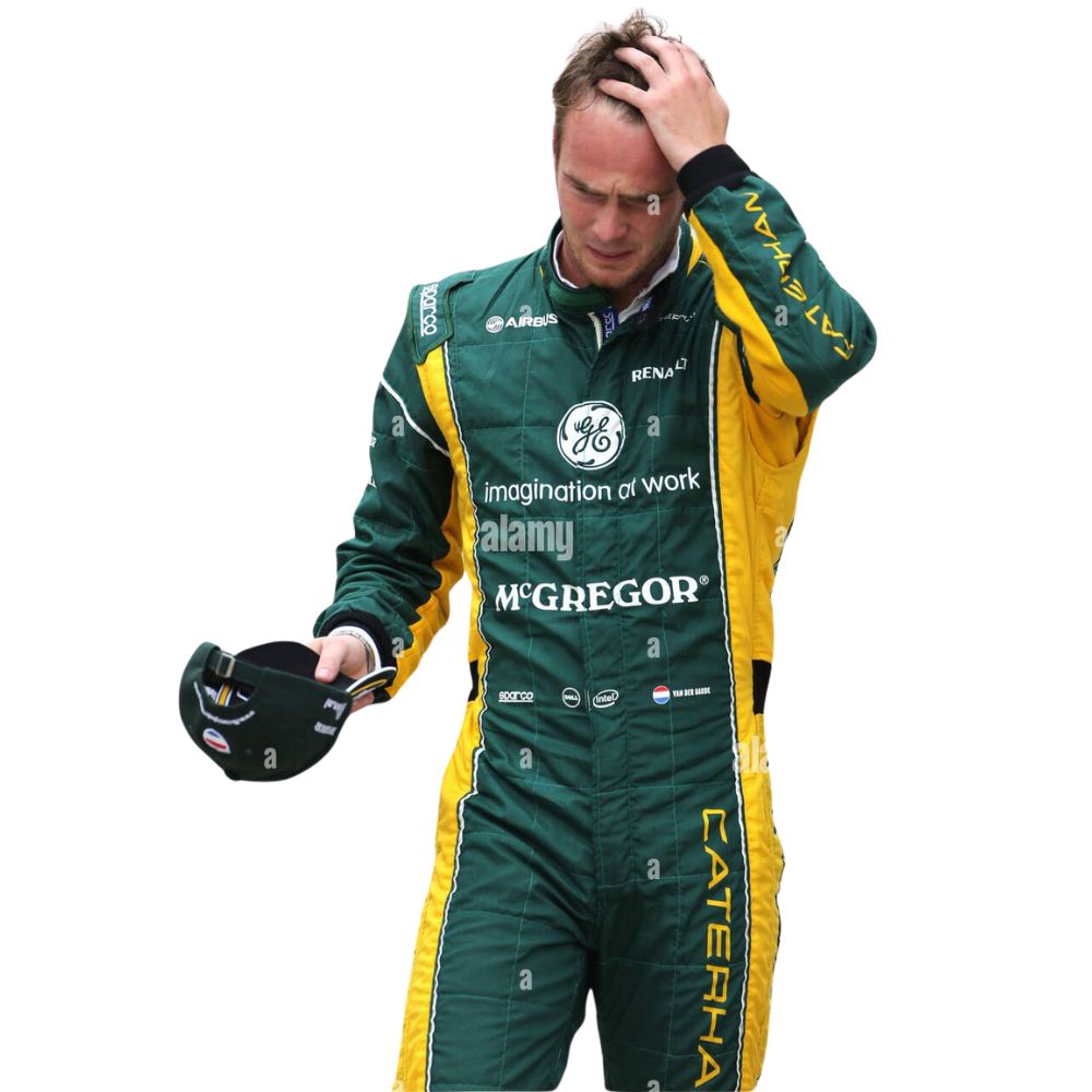Costume de course F1 Giedo van der Garde Caterham 2013