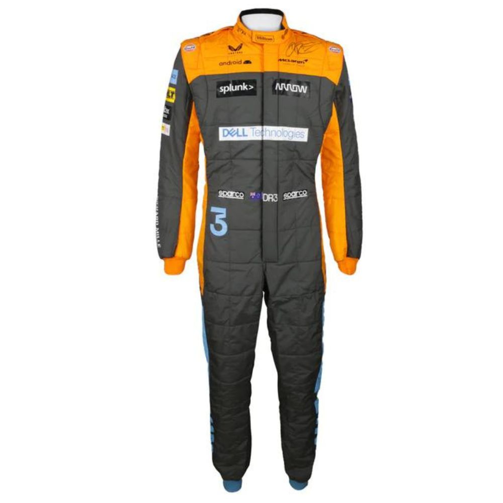 F1 Costume Replica Daniel Ricciardo Mclaren 2022