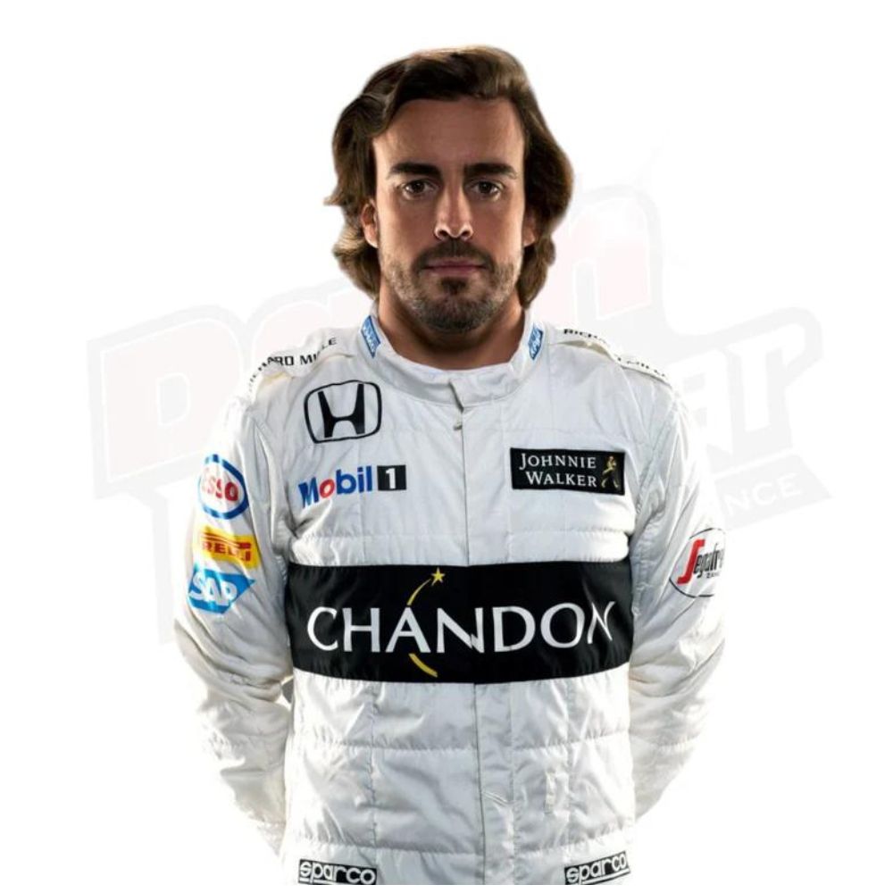 Déguisement Formula 1 Racing Fernando Alonso Mclaren 2016