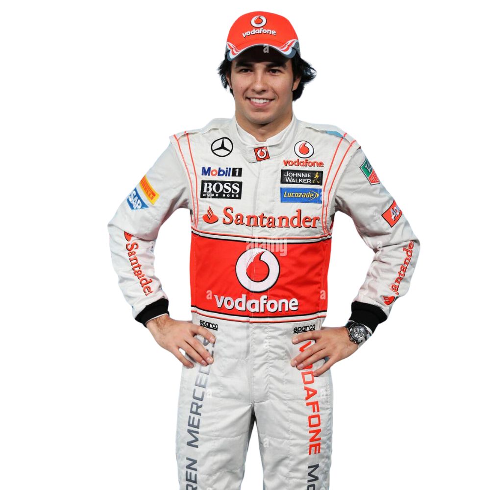 Réplique du costume de Formule 1 Sergio Perez Mclaren 2013