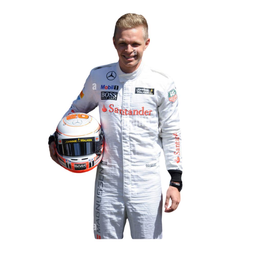 Combinaison de course de Formule 1 Kevin Magnussen Mclaren 2014