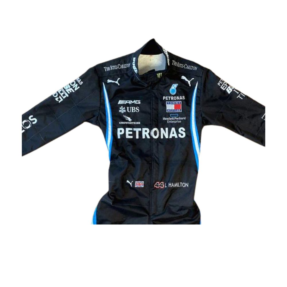 Costume de course de Formule 1 2020 Lewis Hamilton Mercedes