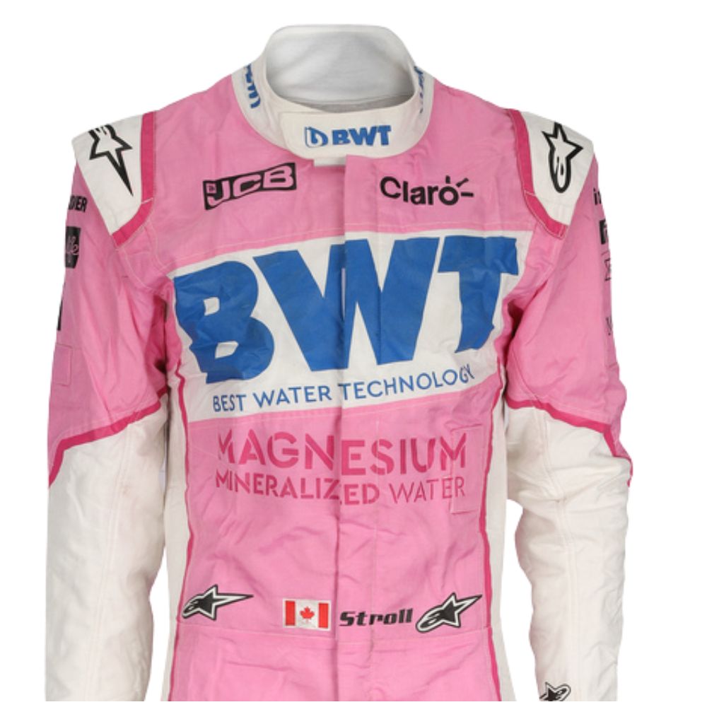 Réplique du costume F1 Lance Stroll Racing Point 2020