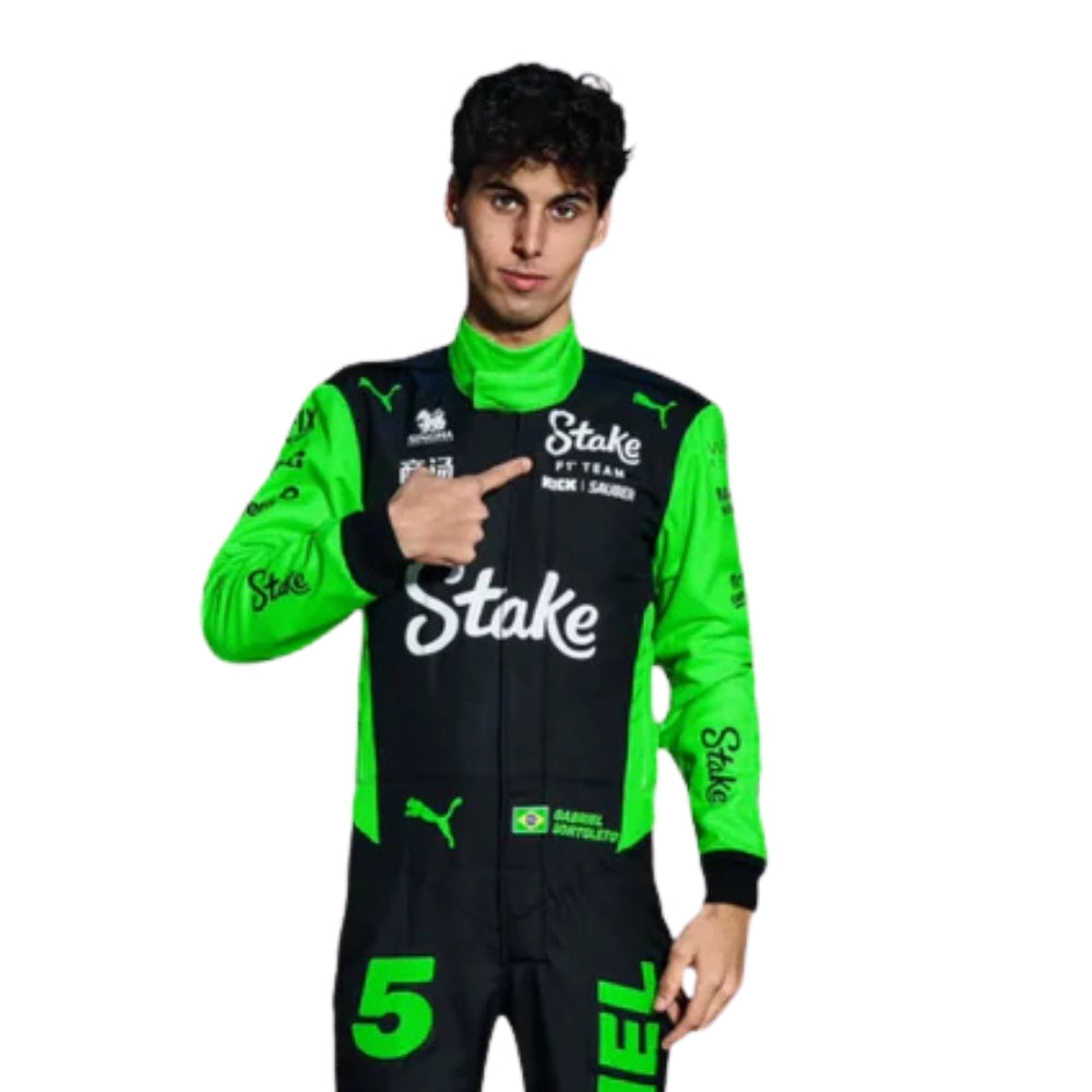 Gabriel Bortoleto kick sauber F1 Race Suit 2025