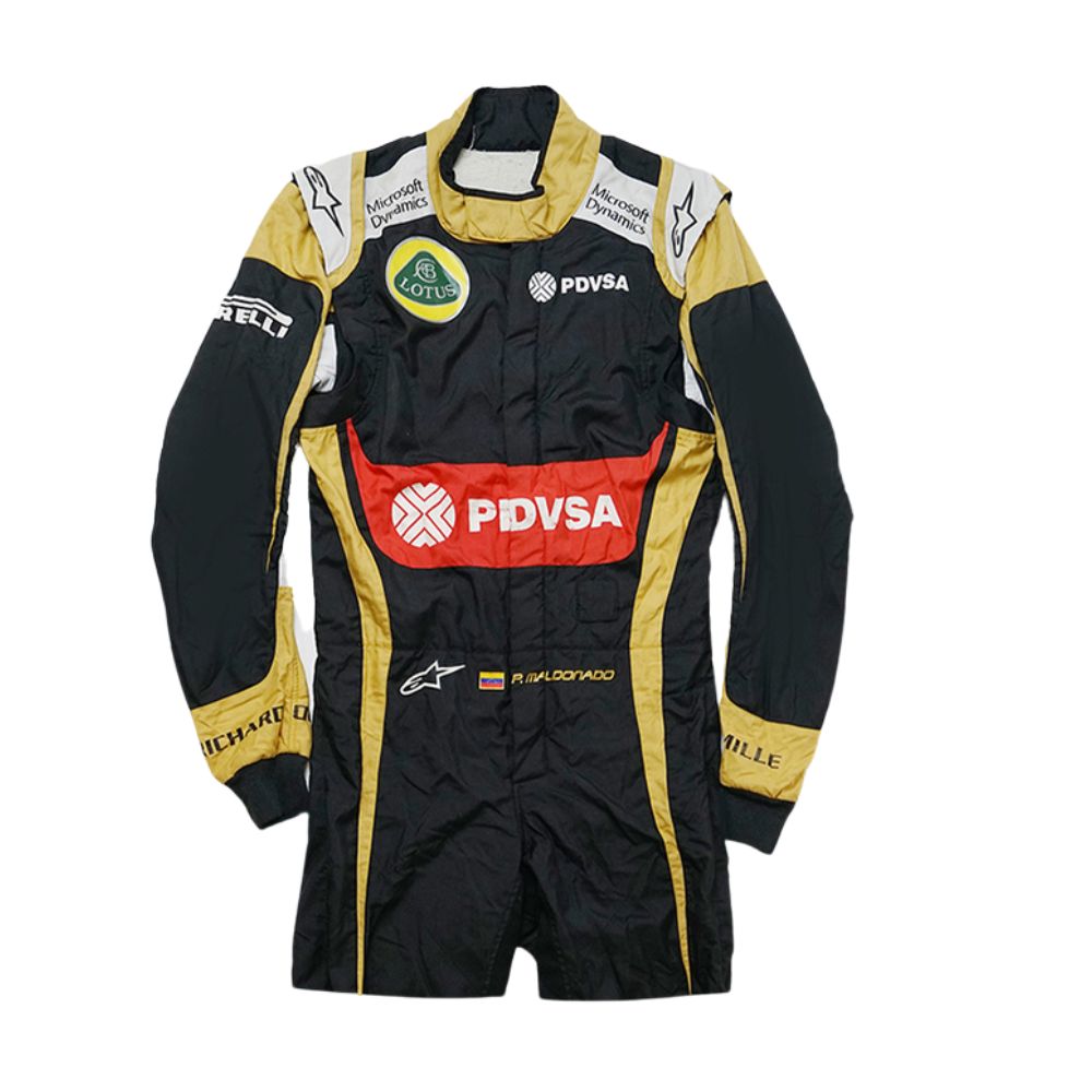 Combinaison de l'équipe F1 Racing Pastor Maldonado Lotus 2015
