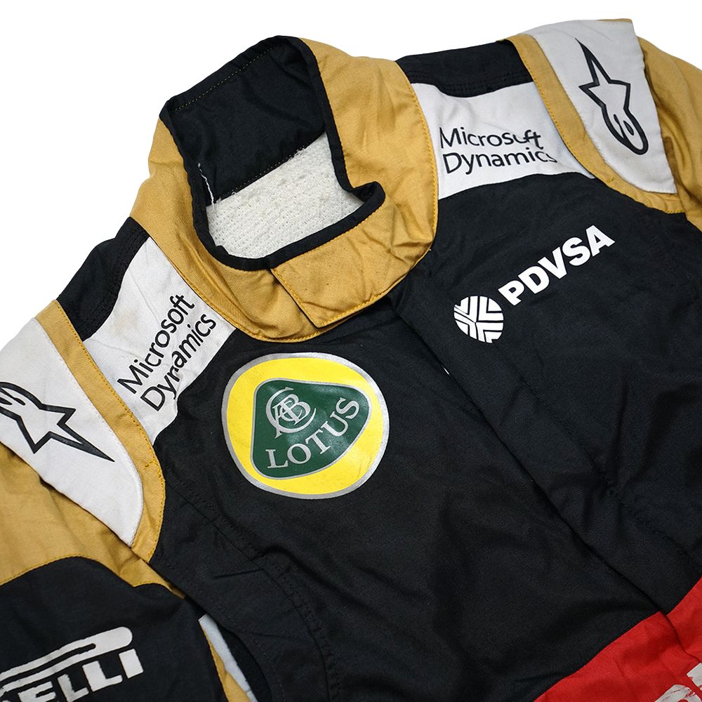 Combinaison de l'équipe F1 Racing Pastor Maldonado Lotus 2015