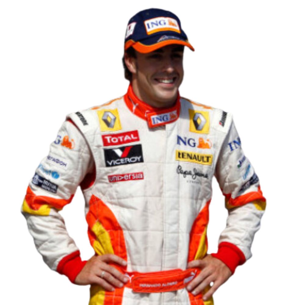 Fernando Alonso Renault 2009s F1 Race Suit – Pulse Racegear